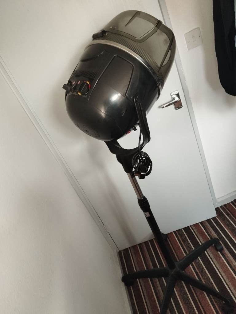 Professional Salon Hair Dryer on Stand – Good Working Condition