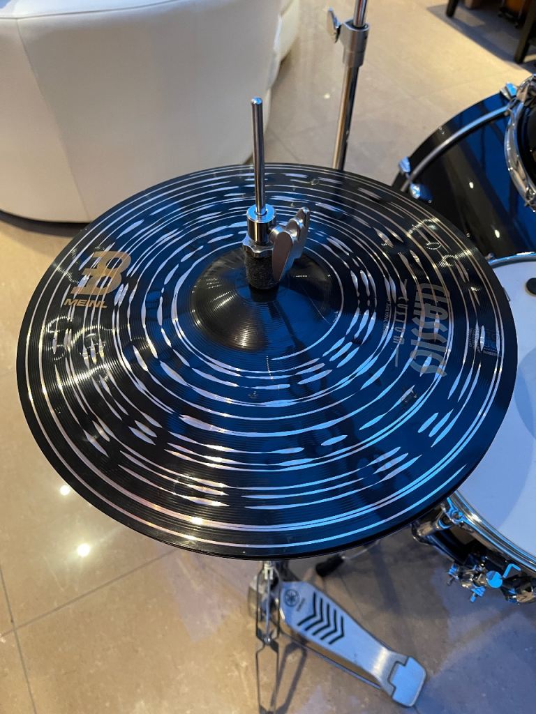 Yamaha Stage Custom Birch 5pc Drum Kit Raven Black + Meinl Cymbals & Hardware