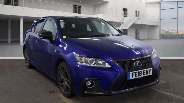 2018 Lexus CT 1.8 200h F Sport CVT Euro 6 (s/s) 5dr HATCHBACK Petrol/Electric Hybrid Automatic