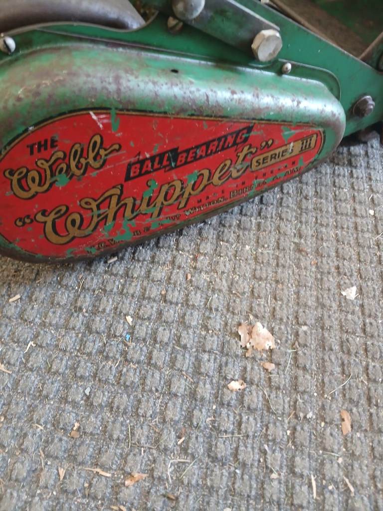 Vintage lawnmower