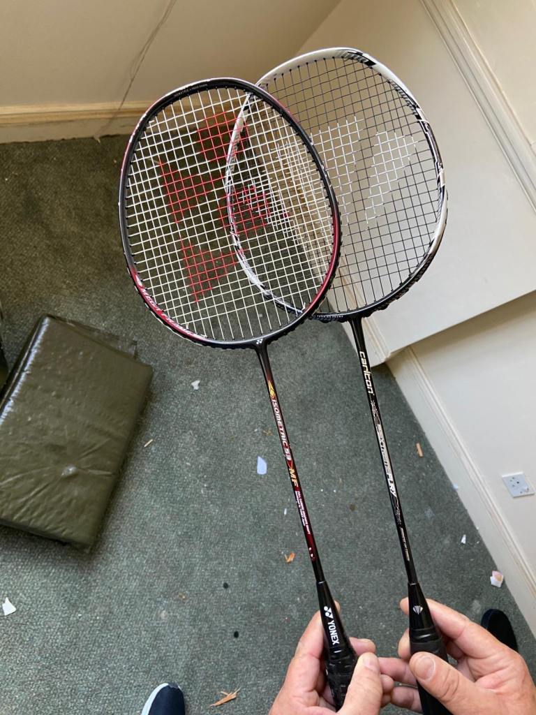 Badminton racquets 