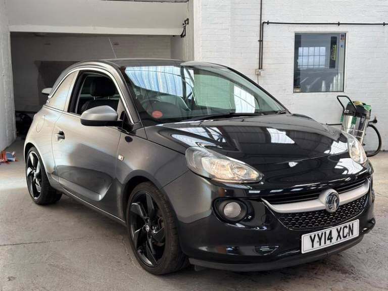 2014 Vauxhall ADAM 1.4 16v Black Edition Euro 5 3dr Hatchback Petrol Manual