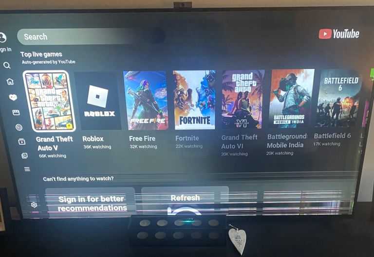 55 inch smart Sony TV