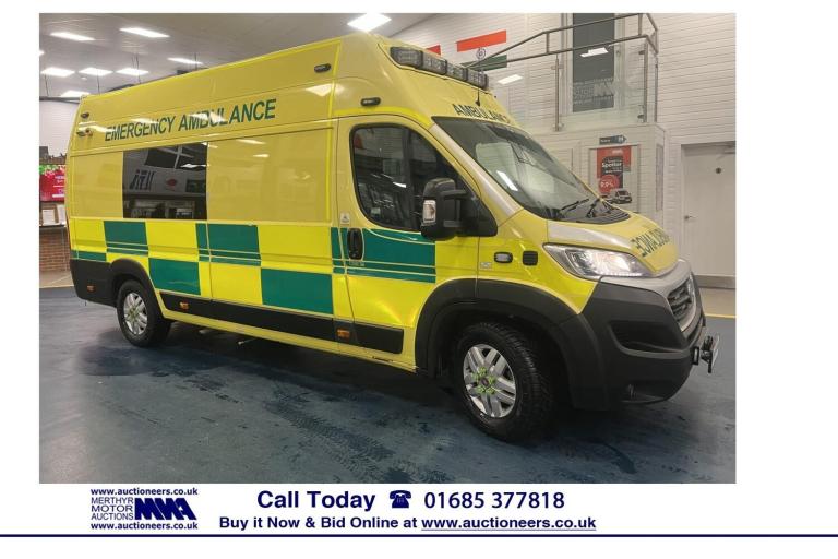 2019 Fiat Ducato 42 MAXI 2.3 MULTIJET II 176PS AMBULANCE C/W STRETCHER AND RAMP (EURO 6) --- PANE...