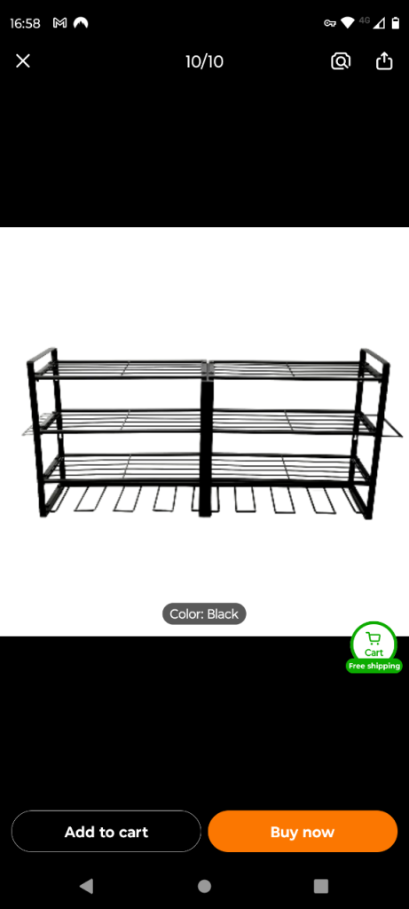 Tool rack for wall/van