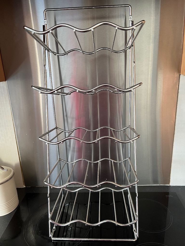 FREE Chrome Plated Bottle/Wine Rack 