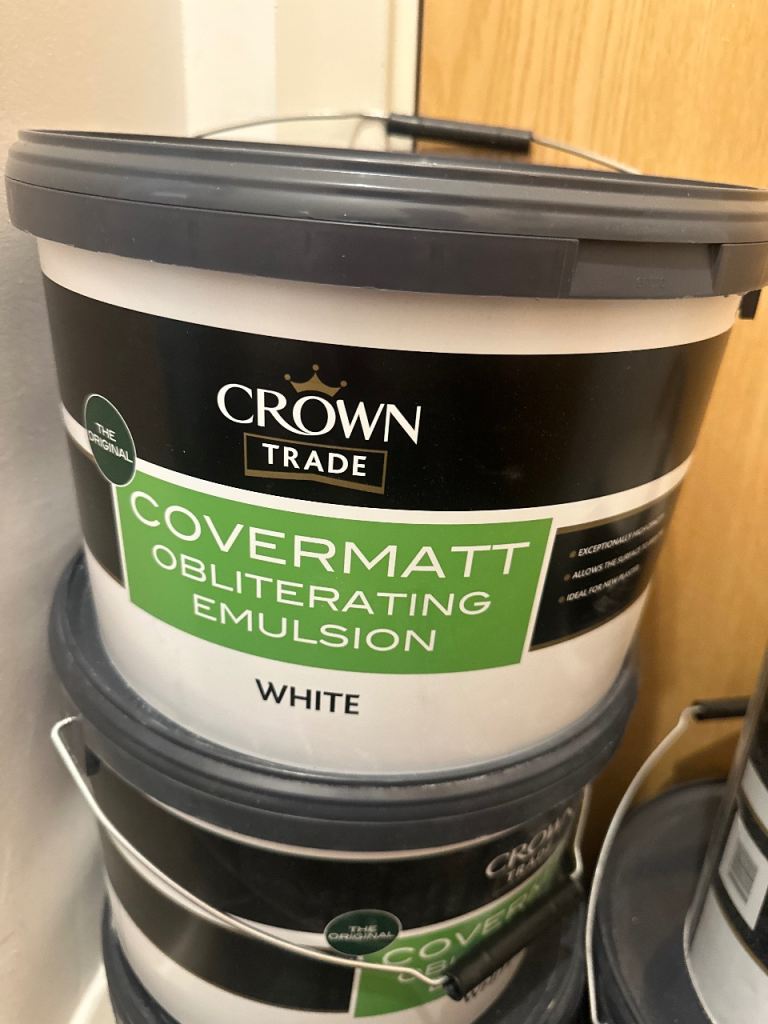 White PAINT crown professional 