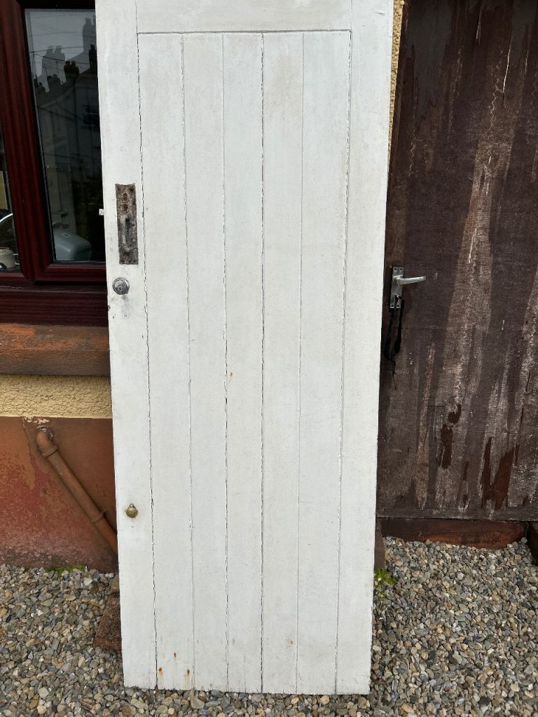 Exterior wooden door 