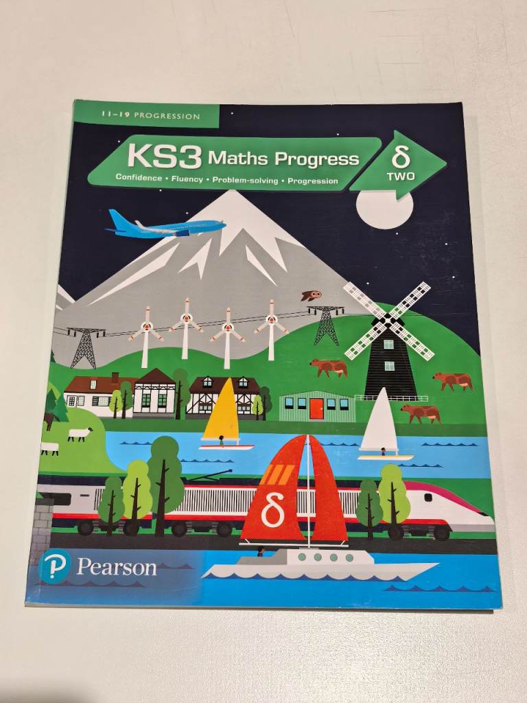KS3 Maths Progress Delta 2 Student Book (Pearson) | Excellent Condition | No Writing