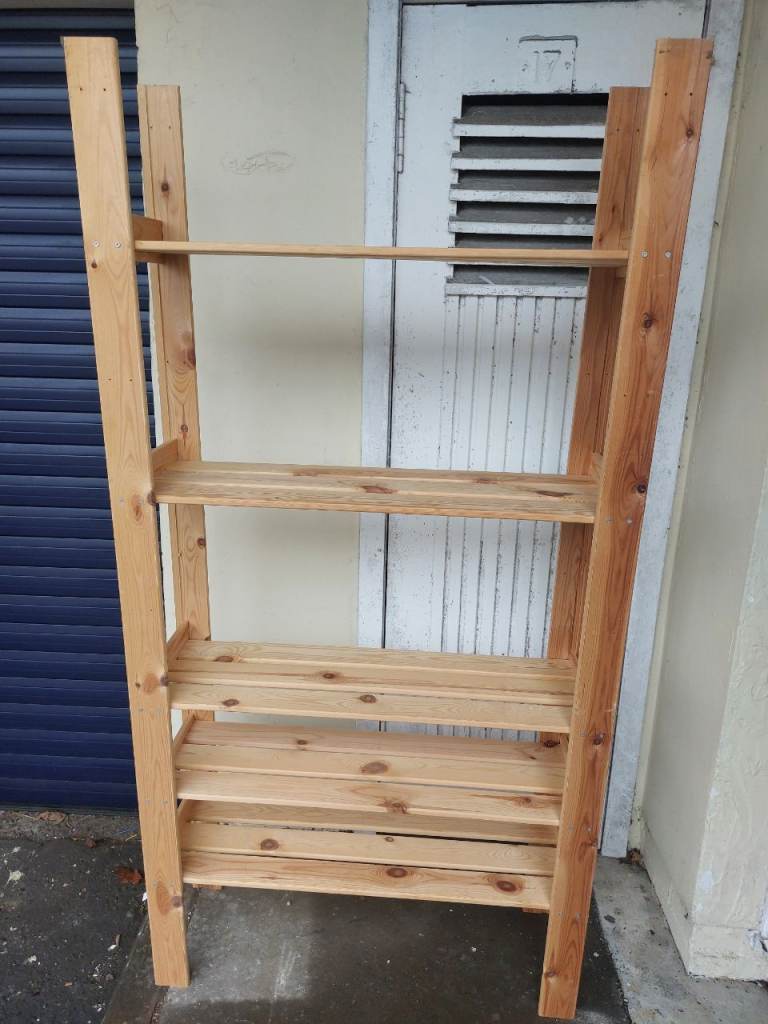 image for Free pine shelving unit