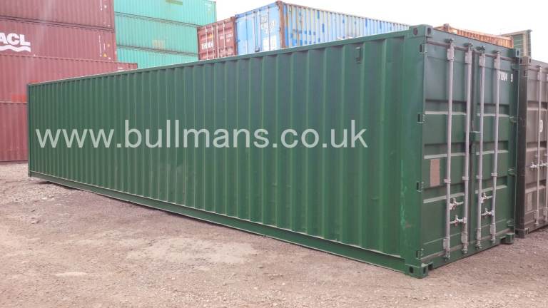 40ft Refurbished & Repainted Shipping Container – Steel Storage Unit – For Sale