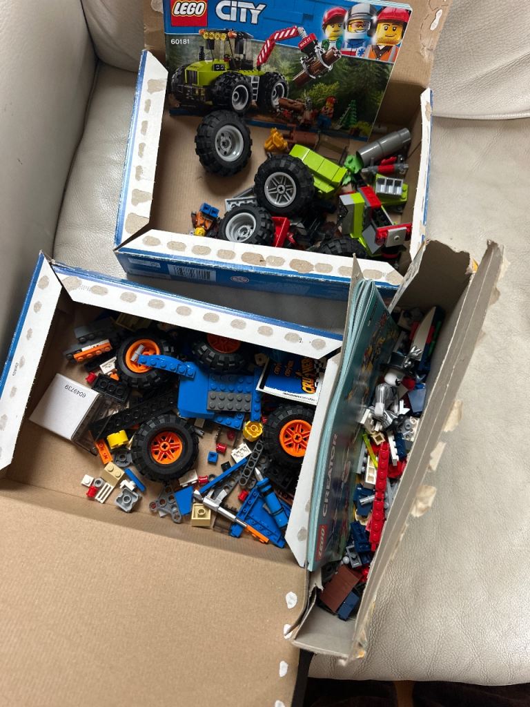 LEGO City Building Blocks and Parts incomplete sets 