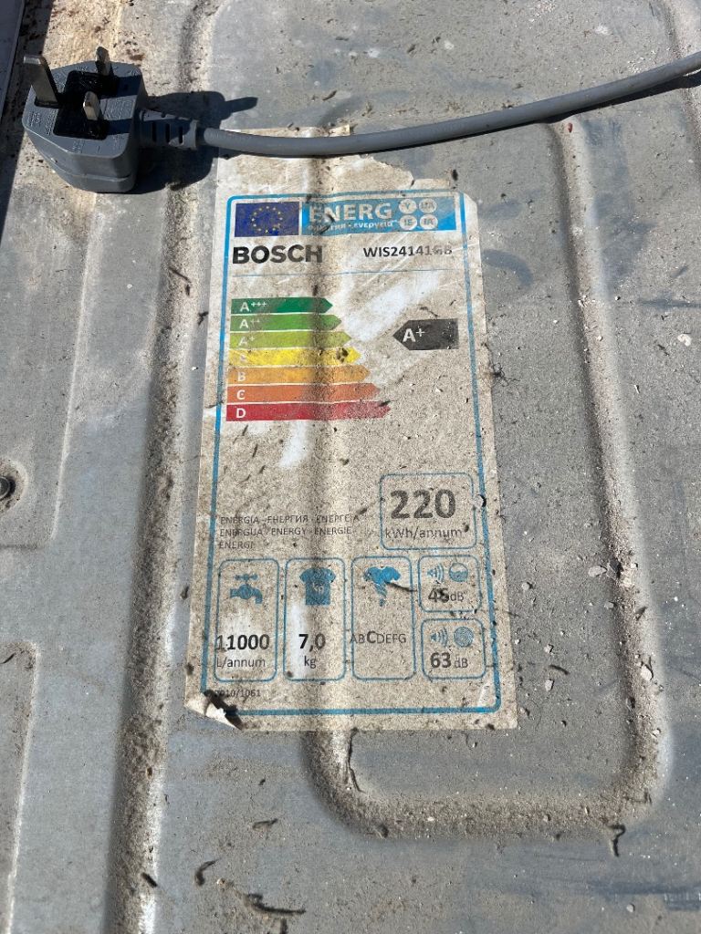 Integrated Bosch Logixx 7 Washing Machine