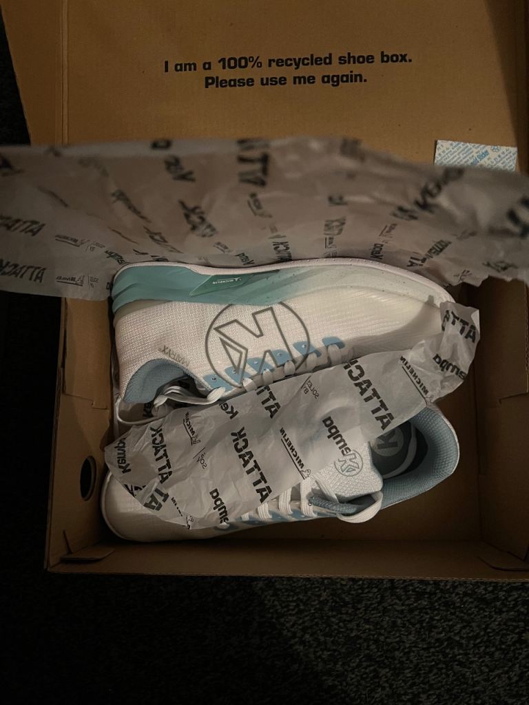 New Kempa trainers with michelin soles size 6