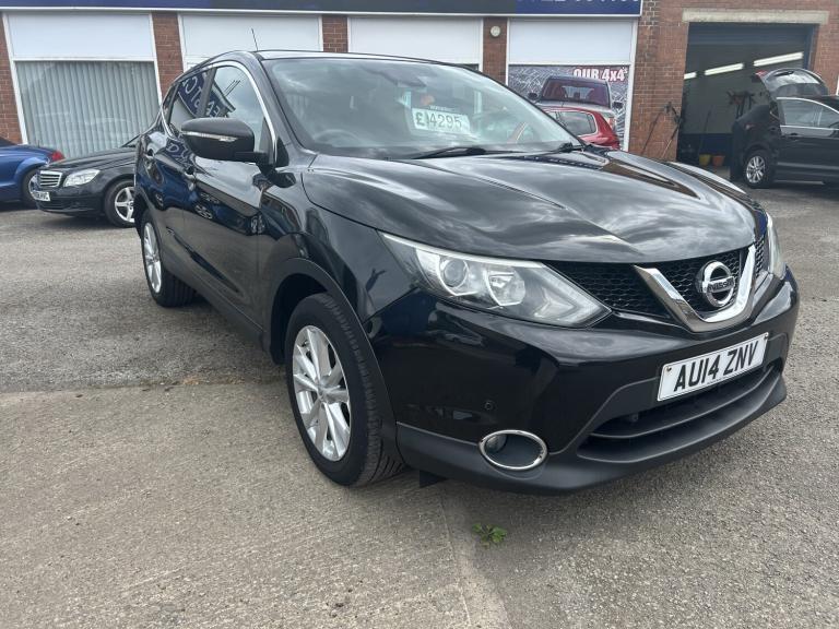 2014, NISSAN QASHQAI 1.5 dCi Acenta Premium Black Manual Diesel