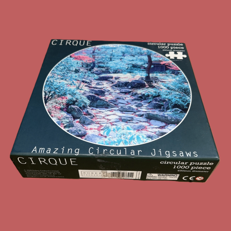 Cirque ~ Rock Garden Circular Jigsaw puzzle Robert Frederick ~ 1000 Pieces. POST OR COLLECT!