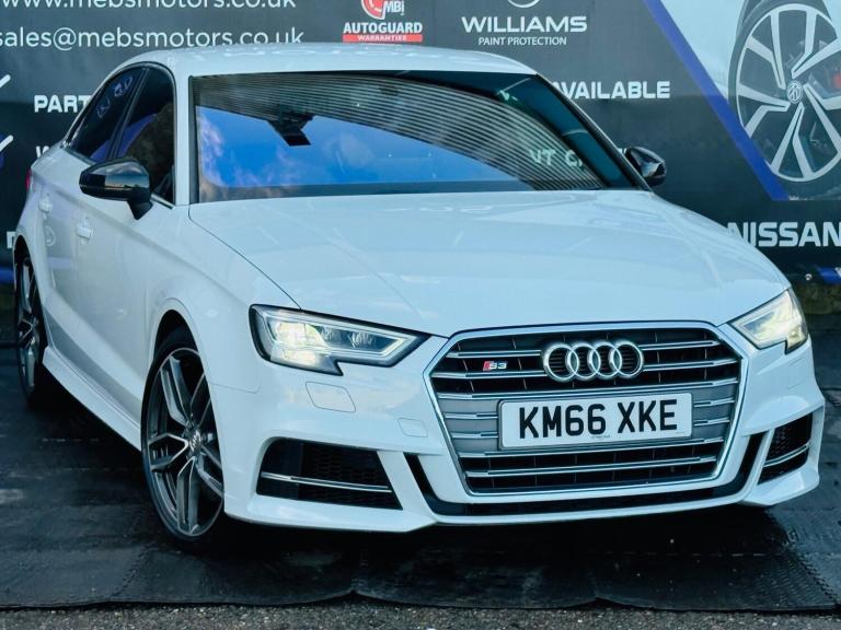 2017 Audi S3 2.0 TFSI S Tronic quattro Euro 6 (s/s) 4dr SALOON Petrol Automatic