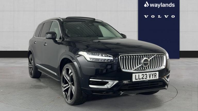 2023 Volvo XC90 T8 Recharge Ultimate, AWD plug-in hybrid, Elec/Petrol, Bright(22'Alloys) Estate P...