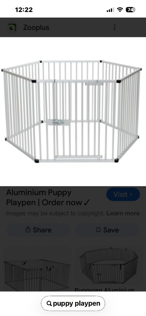 Dog playpen