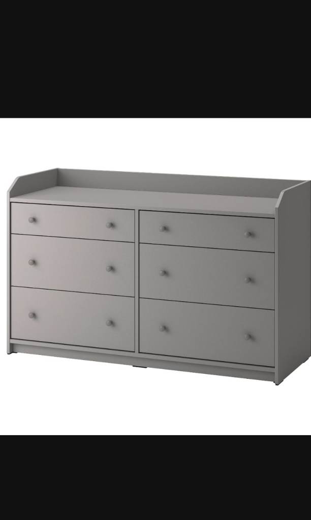 Ikea Hauga Chest of 6 drawers - New & Unopened