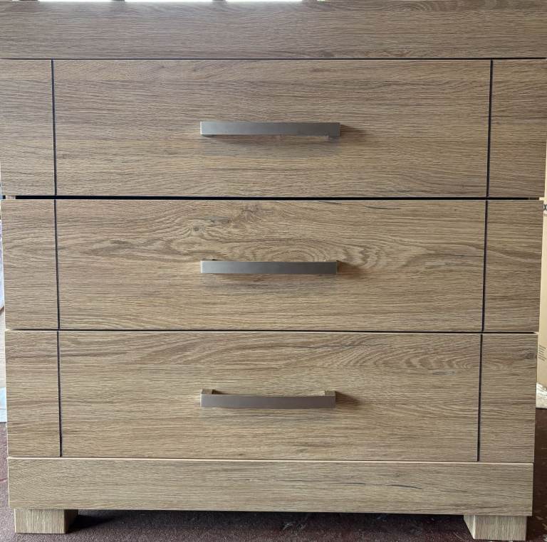 Nursery wardrobe and chest of drawers