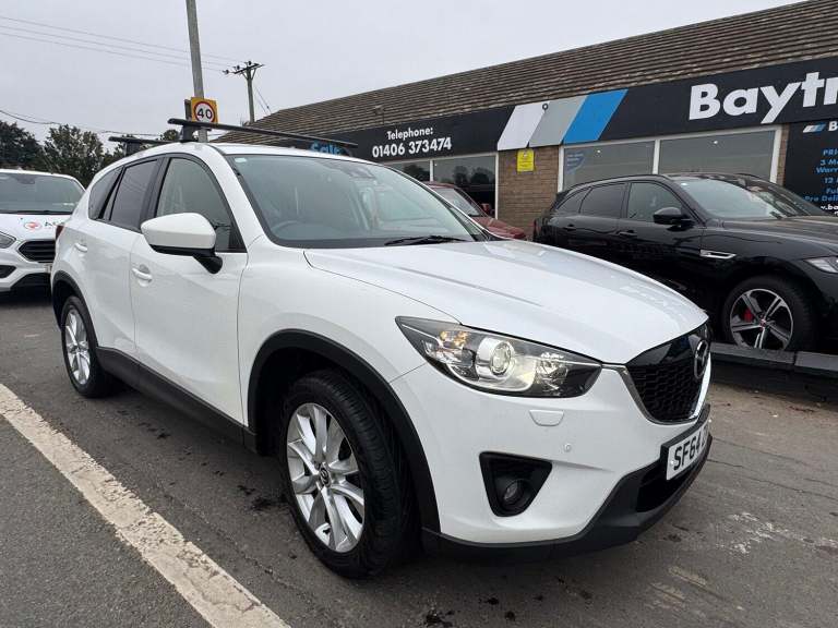 MAZDA CX-5 2.2 SKYACTIV-D Sport Nav White Auto Diesel 2014