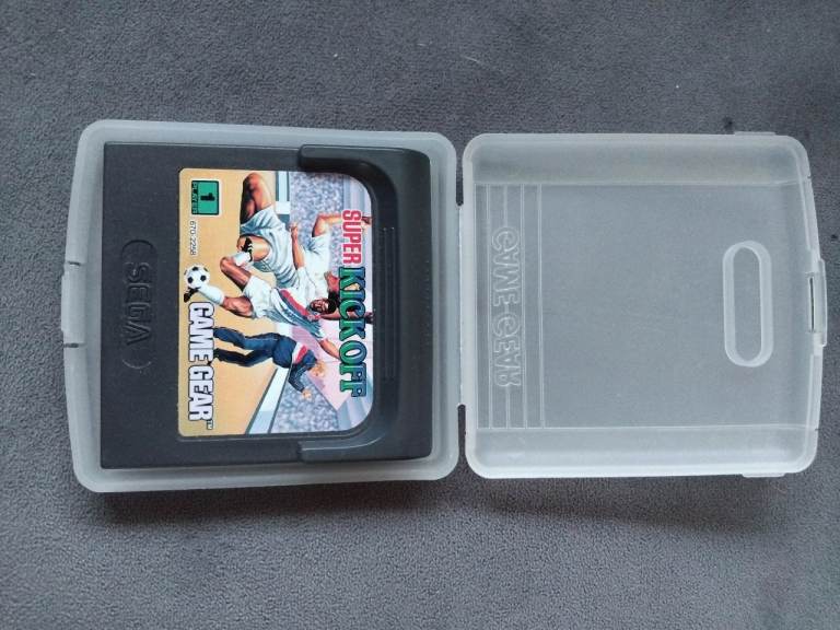 Super Kick Off game for the Sega Game Gear, 