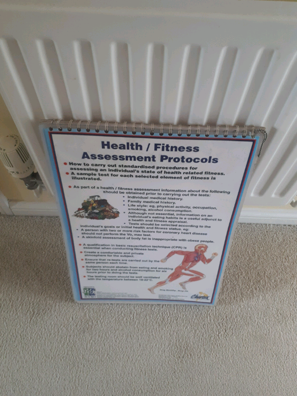 Chartex Health/Fitness Chart