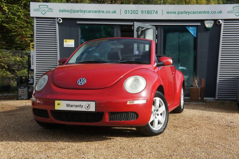 2008 Volkswagen Beetle 1.6 Luna 2dr CONVERTIBLE PETROL Manual
