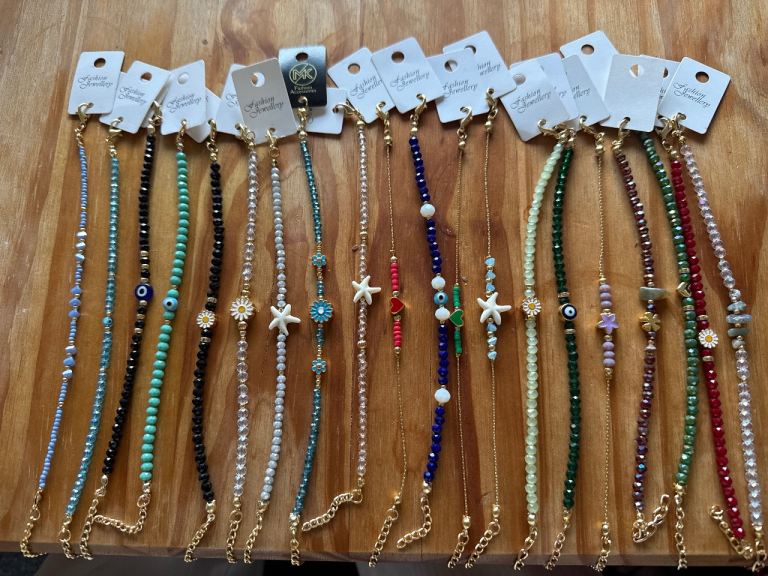 20pcs Beaded Bracelets 