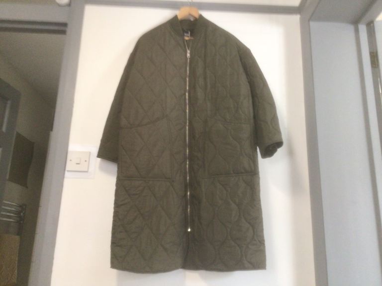 image for Quilted Coat Pull&Bear