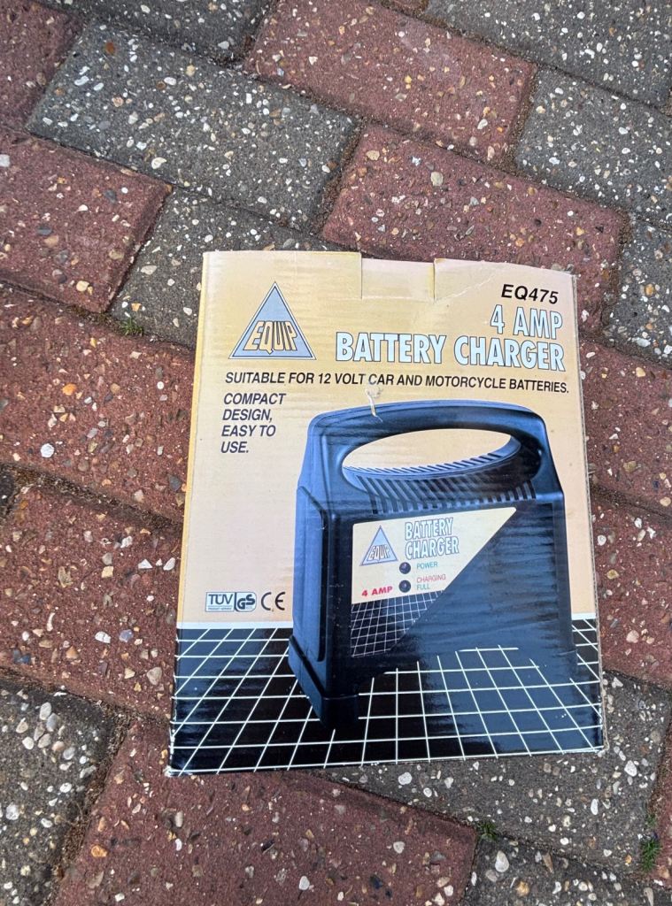 4 Amp battery charger 