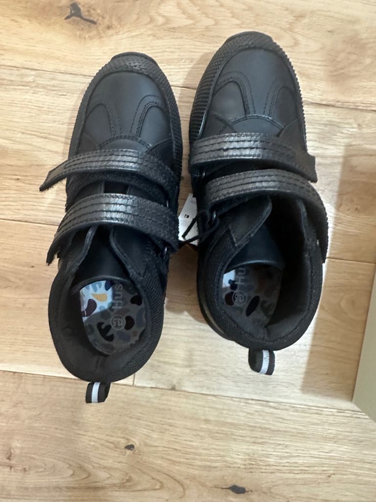 Brand New with tags - Boys Leather Hush Puppies Jezza Boots - UK 13.5