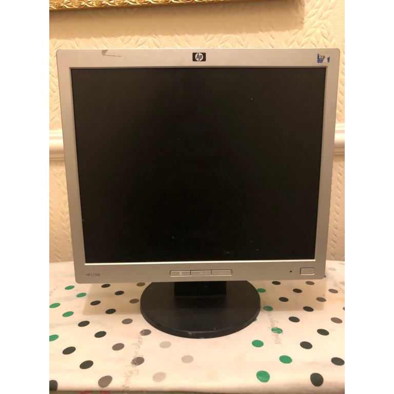 HP Computer Monitor Screen 