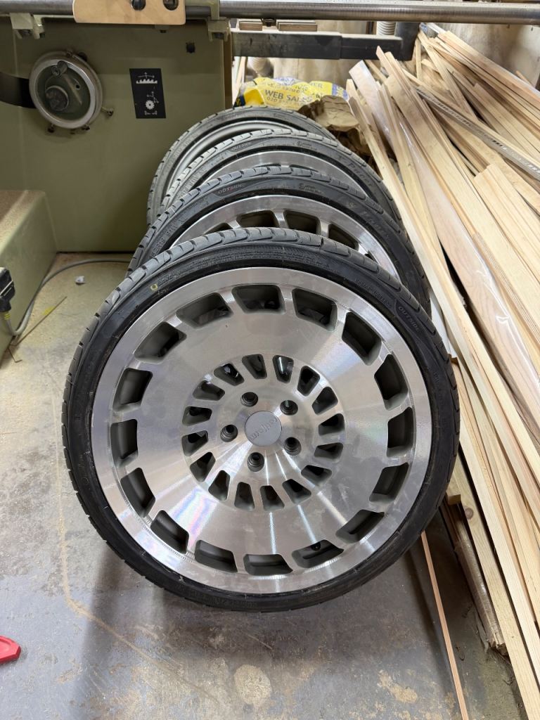 Brand new wheels and tyres 