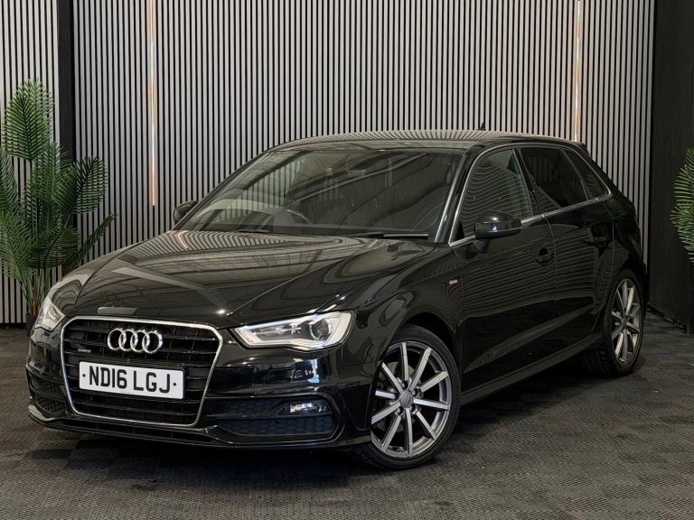 2016 Audi A3 2.0 TDI Quattro S Line 5dr S Tronic [Nav] HATCHBACK DIESEL Manual