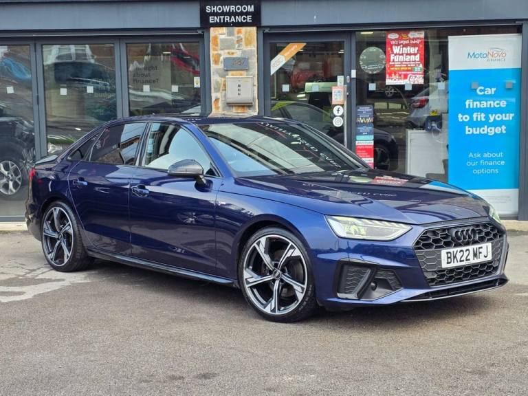 2022 Audi A4 2.0 TFSI 35 Black Edition Saloon 4dr Petrol S Tronic Euro 6 (s/s) (150 ps) Saloon Pe...