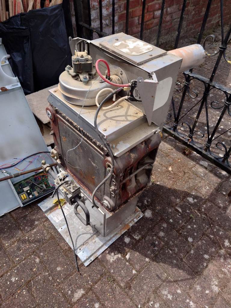 Big lump of metal, very heavy RD2 boiler scrap metal