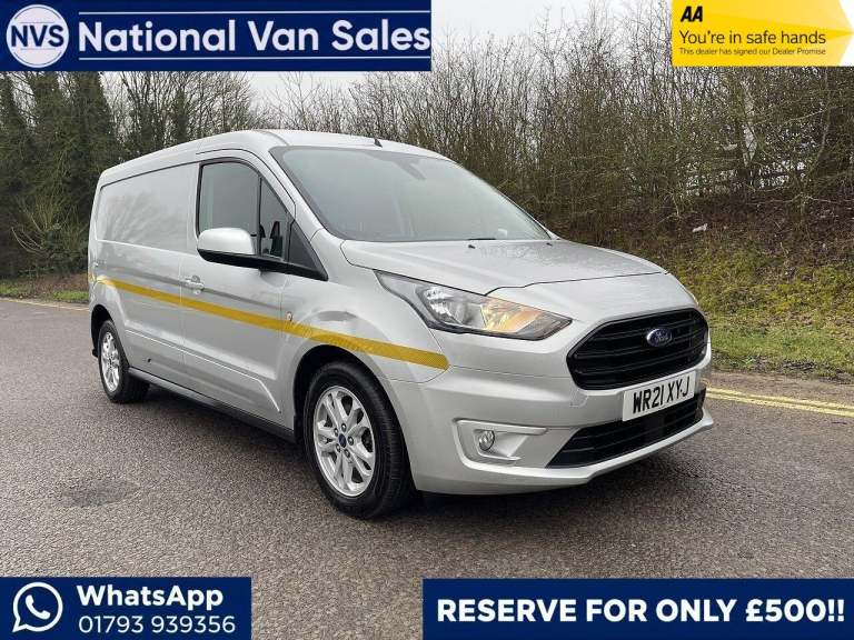2021 Ford Transit Connect 1.5 240 EcoBlue Limited L2 Euro 6 (s/s) 5dr PANEL VAN Diesel Manual
