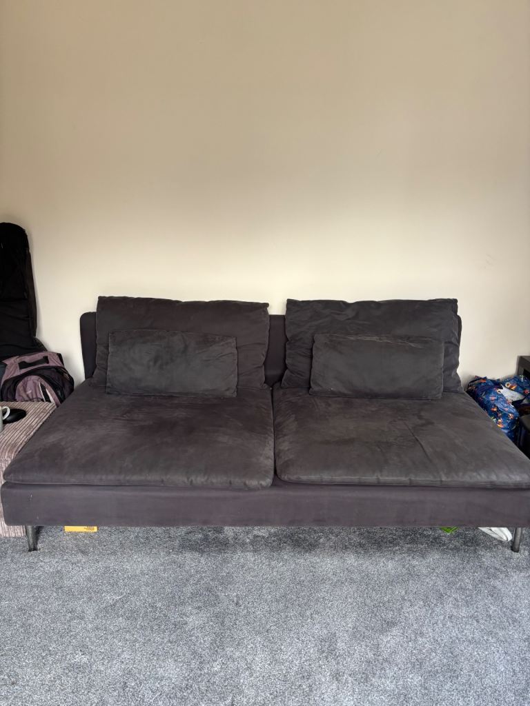 Ikea soderhamn grey sofa