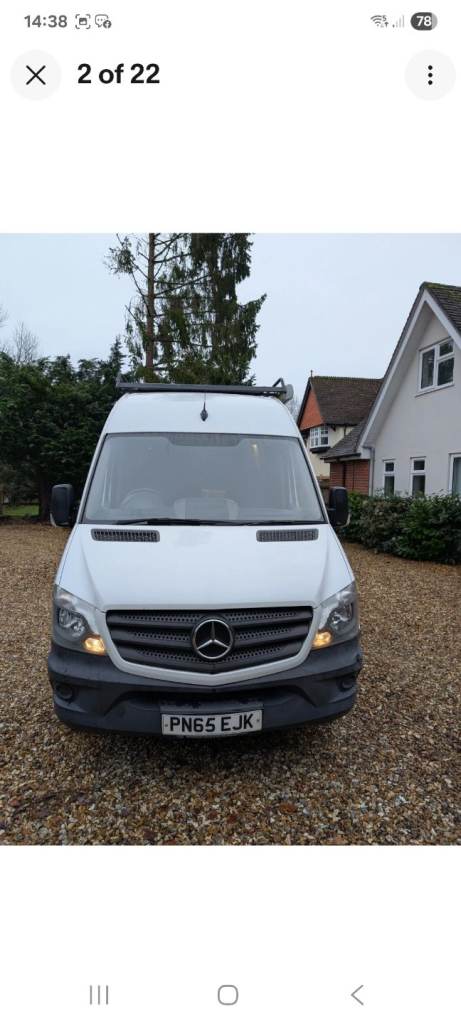 Mercedes Sprinter motorhome 115,000 miles