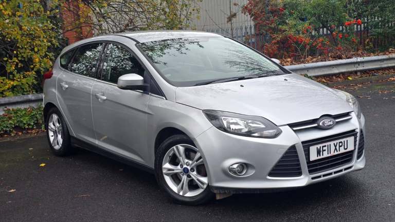 Ford Focus Zetec 1.6 tdci 5dr diesel manual (s/s) (115 ps) 100k fsh £20 tax City Pack NEW MOT!