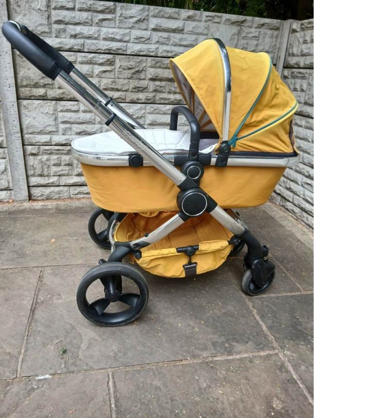 iCandy Peach Nectar Chrome 2-in-1 Pushchair & Carrycot