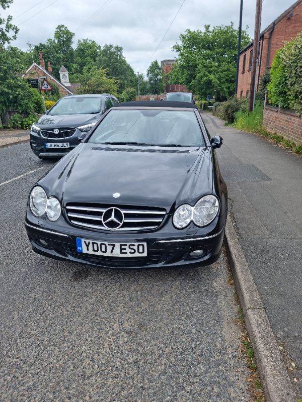 Mercedes-Benz, CLK, Convertible, 2007, Semi-Auto, 1796 (cc), 2 doors