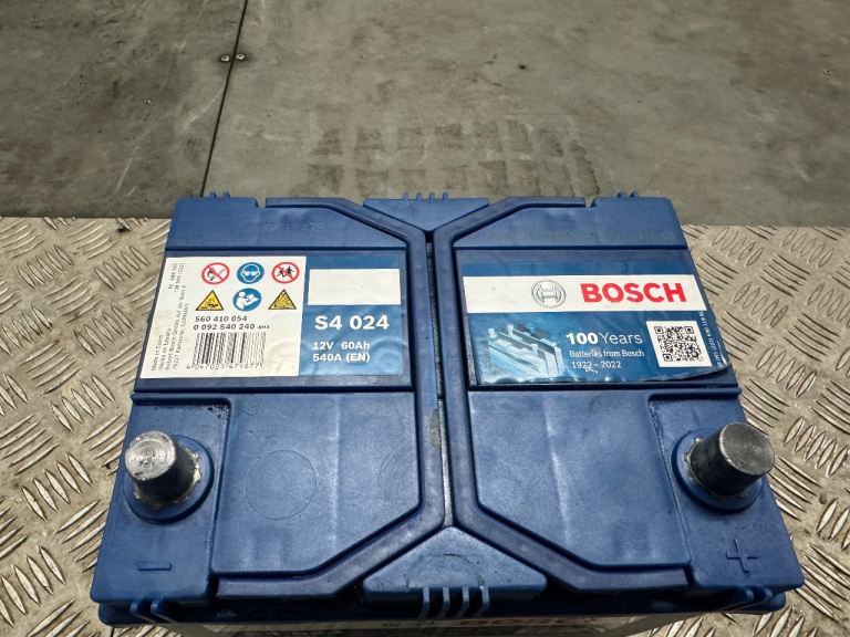 Bosch s4 024 12 volt battery used condition