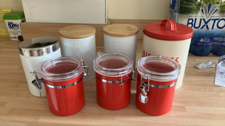 Selection of canisters 