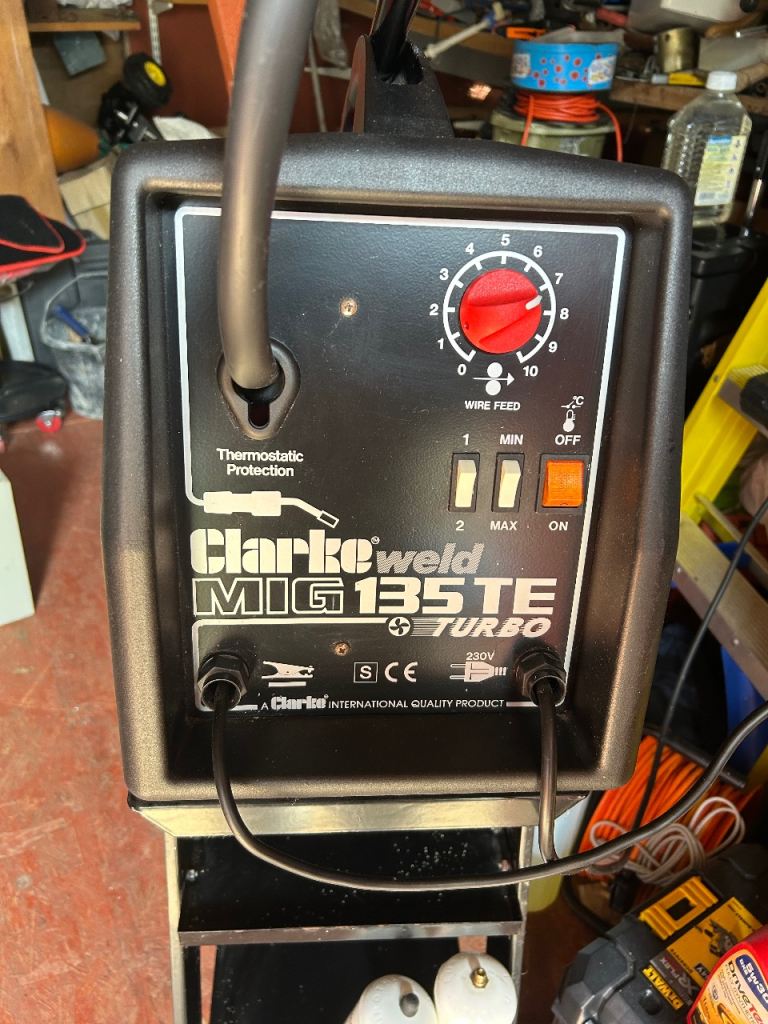 Mig welder as brand new bottles helmet stand on wheels mig welder 