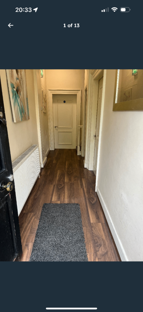 Beautiful double room with a view