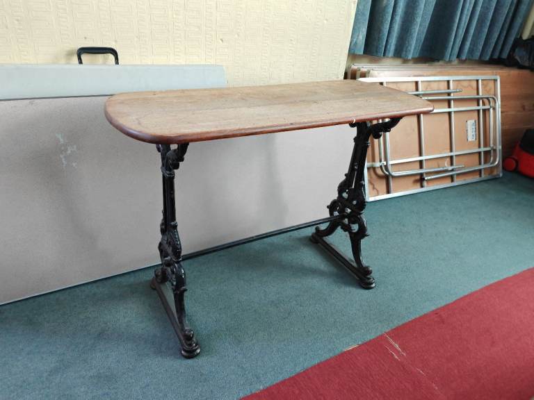 Victorian Cast Iron Pub Tables