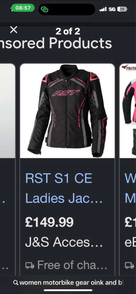 Motorbike gear